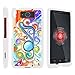 MINITURTLE Compatible with Motorola Droid MAXX Case, Slim Hard Shell Snap On Case w/Custom Images Eighth Note Music Symbol