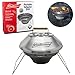 Portable Tailgater Grill by Budweiser - Non-stick Collapsible Stainless Steel 12