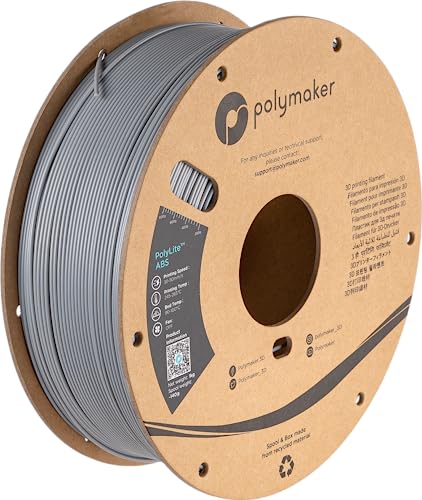 Polymaker PolyLite ABS Grey - 1.75mm - 1kg