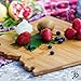 Totally Bamboo Arizona State Shaped Bamboo Serving and Cutting Board