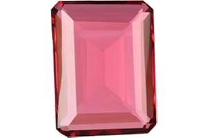 GEMHUB Loose Gemstone Beads for Pendant Pink Tourmaline | Green Amethyst | Alexandrite | Blue Topaz | Blue Aquamarine | Mystic Topaz | Stones and Jewelry Making