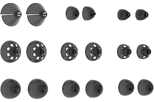 ELEHEAR Hearing Aid Ear Tips Silicone Earplug Domes – 9 Pairs