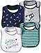 Carter's Baby Boys Teether Bibs 126g545, Navy, One Size Baby