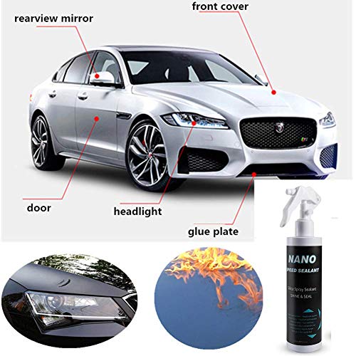 Car Ceramic Coating Spray Quick Coat Hydrophobic Polymer Paint