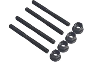 GOIRTUTSS High strength Cylinder Head Stud Kit fit for Predator 212cc for Honda GX160/200 for Coleman CT200U/BT200X KT196 for Baja Hisun Tillotson Clone 196cc Engine Cylinder Mini bike Go kart