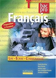 Français, terminale professionnelle bac pro