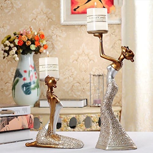 ヨーロピアンスタイルキャンドルホルダー 装飾プロップcandlestickホルダー装飾クリエイティブロマンチックレトロアメリカンスタイルウェディングギフトリビングルーム Jiaqi Graffikgallery Com