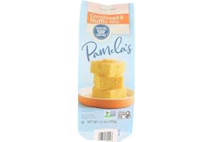 PAMELA'S PRODUCTS Pamela's Gluten Free Cornbread and Muffin Mix, 12 oz (Pack of 3)