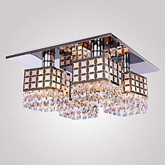 unimall lampara de techo ideal lampara techo salon moderna vidrio lampara colgante metal lampara de arana no incluye bombilla