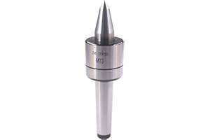 HGC MT3 Lathe Live Center Morse Taper Bearing Nose Turning Precision 0.000197"