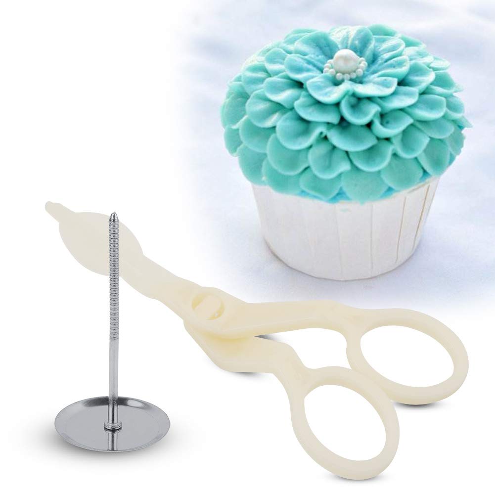 Duokon Decorative, Modern Plastic Cake Piping Flower Scissors