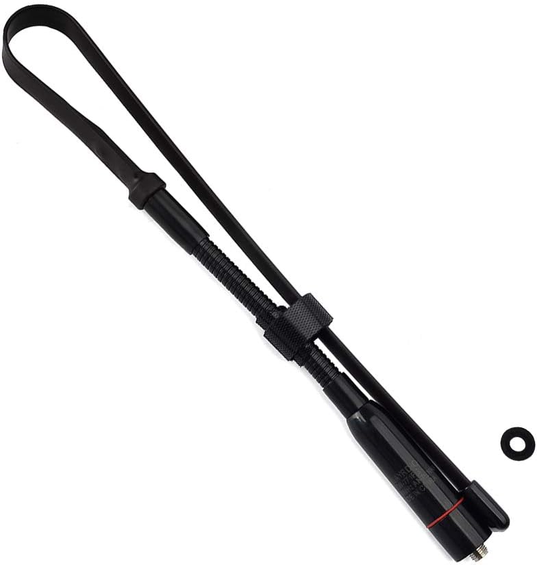 TWAYRDIO SMA Female CS Tactical Antenna 18.7-inch Foldable 144/430MHz 2M/70CM Two-Way Radio Antenna for Baofeng UV-5R Series BF-888S GT-3 Kenwood Linton Radio: Home Audio & Theater