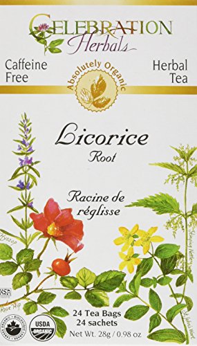 Celebration Herbals Organic Licorice Root Tea -- 24 Tea Bags Celebration Herbals Organic Licorice Root Tea -- 24 Tea Bags