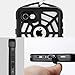 FITFORT iPhone 8 Case Waterproof,IP 68 Certified Shock Resistant Heavy Duty Protection Full Body with Built-in Screen Protector Spider Series Cover for iPhone 7-Black