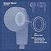 Skullcandy Smokin' Buds 2 Earbuds with Mic Hot Lime/Purple, One Size