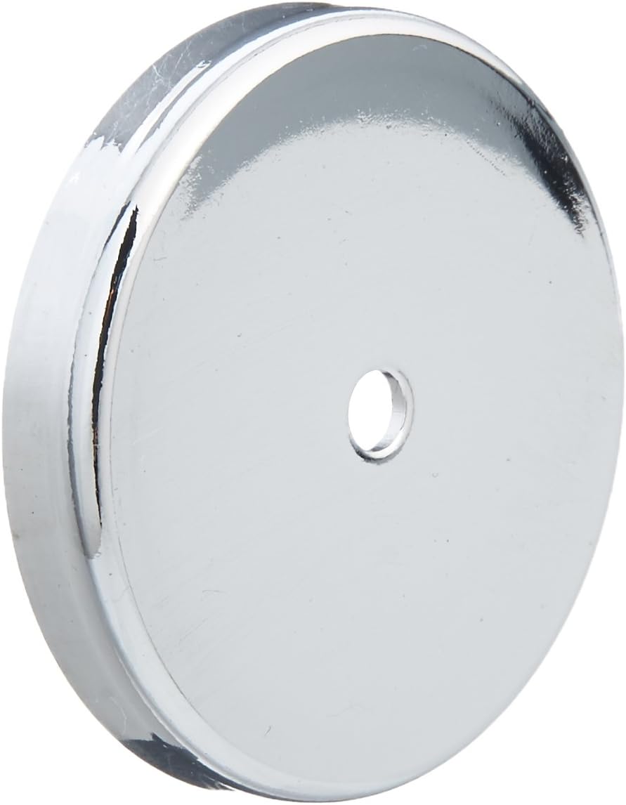 Magnet Source Master 07217 2.04" D Round Base Magnet, Chrome, Pack of 1
