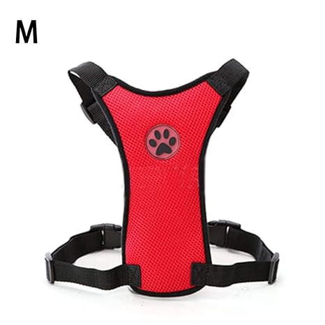 Cassiela Harnais Chien Anti Traction Pour Grospetit Chien Chien Harnais Respirant Réglable Pour Sécurité Automobile