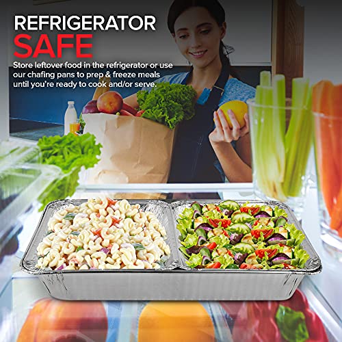 Chafing Dish Buffet Set Disposable 21 x 13 (5 Pack) 9 x 13 (10 Pack