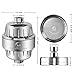 Luxury Filtered Shower Head Set (Metal) Cartridge Vitamin C + Multi-Stage Shower Water Filter - Universal Shower System - Helps Dry Skin & Hair Loss - Removes Chlorine & Sediments