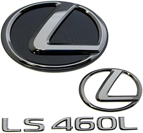 2013-2017 LEXUS LS460L BLACK PEARL EMBLEM KIT WITHOUT PRE-COLLISION
