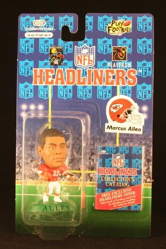 Marcus Allen Action Figure of the Kansas City Chiefs - NFL 1996 Headliners