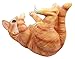 Atlantic Collectibles Feline Orange Tabby Kitty Cat Wine Bottle Holder Caddy Figurine