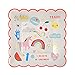 Meri Meri, Rainbow & Unicorn Plates, Birthday, Party Decorations - Small