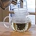 Primula Blossom Glass Teapot, 1 Flowering Teas, Green