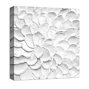 Abstract Beautiful Flowers Oil Painting Features Painting Artwork...