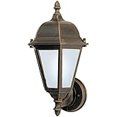 Maxim Lighting 65102RP Westlake-9W 1 LED Outdoor Wall Lantern-8 Inches Wide by 15 inches high, Finish Color: Rust Patina