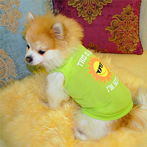 image for HOT SALE!!Woaills Small Dog Cat Vest T Shirt,Puppy Summer Shirt Clothe