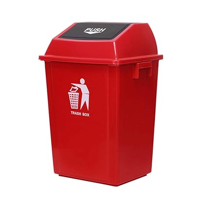 Amazon Com Lxjymx Outdoor Waste Bin Swing Box Home Garden Kitchen