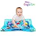 Gugusure Inflatable Tummy Time Water Play Mat , Indoor and Outdoor Baby Play mat Leakproof, Fun Activity Play Center Your Baby's Stimulation Growth 26
