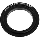 Fotodiox 46mm Filter Thread Macro Reverse Mount Adapter Ring for MFT Micro 4/3 Four Third Cameras Fits Olympus