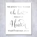 Wedding Memorial Silver Foil Art Print Poster Family Remembrance Sign Quote Metallic Decor 8 inches x 10 inches D30