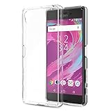 Sony Xperia X Case - MoKo Advanced Halo Series [Scratch Resistant] Back Cover with TPU Cushion Technology Corners + Clear Panel for Sony Xperia X 5.0