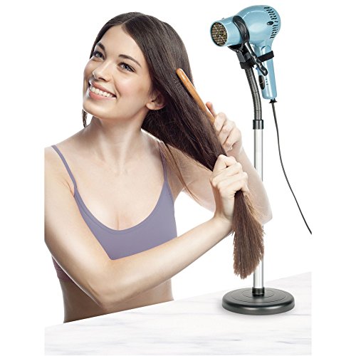 Height Adjustable Hair Dryer Stand