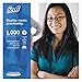 Scott Professional High-Capacity Jumbo Roll Bulk Toilet Paper (03148), 2-Ply, White, Non-Perforated, Compact for Easy Storage (4 Rolls at 1,000' Each, 4,000'/Case)