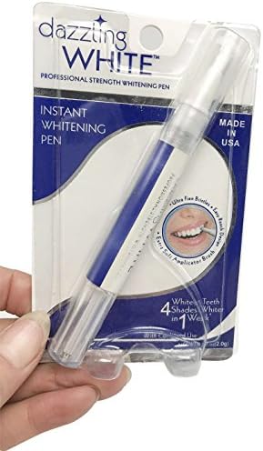 Dazzling White Instant Teeth Whitening Pen Hydrogen Peroxide Treatment Portable Oral Health Tools