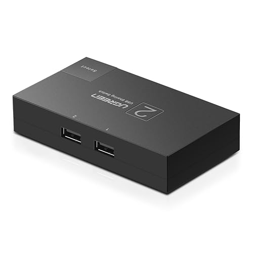 Plugable USB 3.0 Sharing Switch for OneButton Swapping of USB Device/Hub Between Two Computers