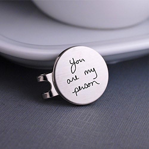 You Are My Person Magnetic Golf Ball Marker With Hat Clip Anniversary Gift