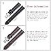 iStrap Leather Watch band Alligator Grain Calfskin Replacement Strap Stainless Steel Buckle Bracelet for Men Women-18mm 19mm 20mm 21mm 22mm 24mm-Black Brown