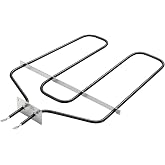 WB44K10002 Range Oven Broil Unit Upper Heating Element for GE Ovens | Specifications 240V 3410W; Replaces CH44K10002 AP7216187 EA249236; High Temperature Sndcorrosion Resistan