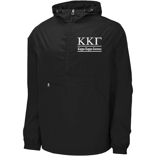 Amazon.com: Kappa Delta Windbreaker - Anorak Pullover Jacket