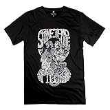 LANFENG Men's Stone Temple Pilots STP T-shirt Size M Black