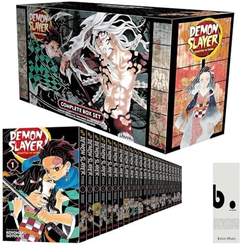 【漫画コンプリートボックス】鬼滅の刃 Demon Slayer　英語版 Amazon.com: Demon Slayer: Kimetsu no Yaiba Complete Box Set