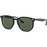 Ray-Ban RB4306F Low Bridge Fit Hexagonal Sunglasses