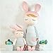 Me Too Plush Baby Doll Girl Gifts - Rabbit Fairy Baby Doll Stuffed Bunny 2pcs