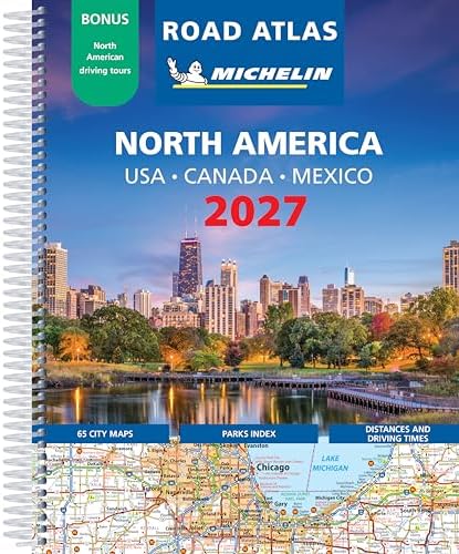 MICHELIN NORTH AMERICA LARGE FORMAT ROAD ATLAS 2027: Michelin