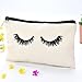 BBTO 4 Pack Makeup Bag Cosmetic Pouch Makeup Pouch Travel Toiletry Eyelash Case with Zippered Pocket